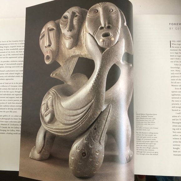 Inuit Art : An Introduction Hardcover – 1998 - by Dieter Hessel, Ingo Hessel - Picture 6 of 16